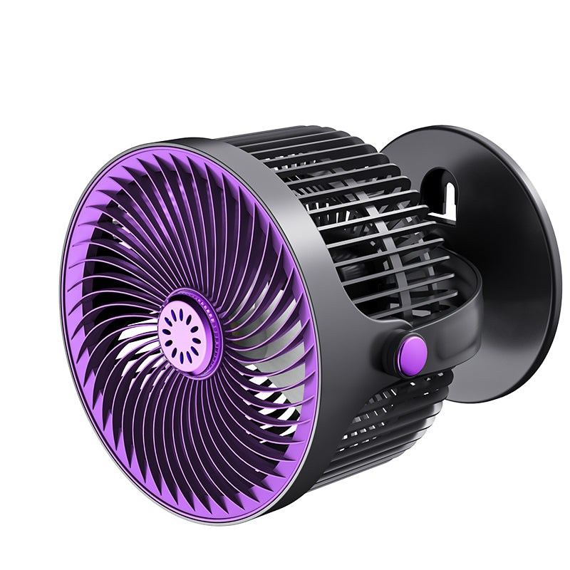 Ventilador Mini S33 de 5 Velocidades – 720° Ajustable para Escritorio o Pared