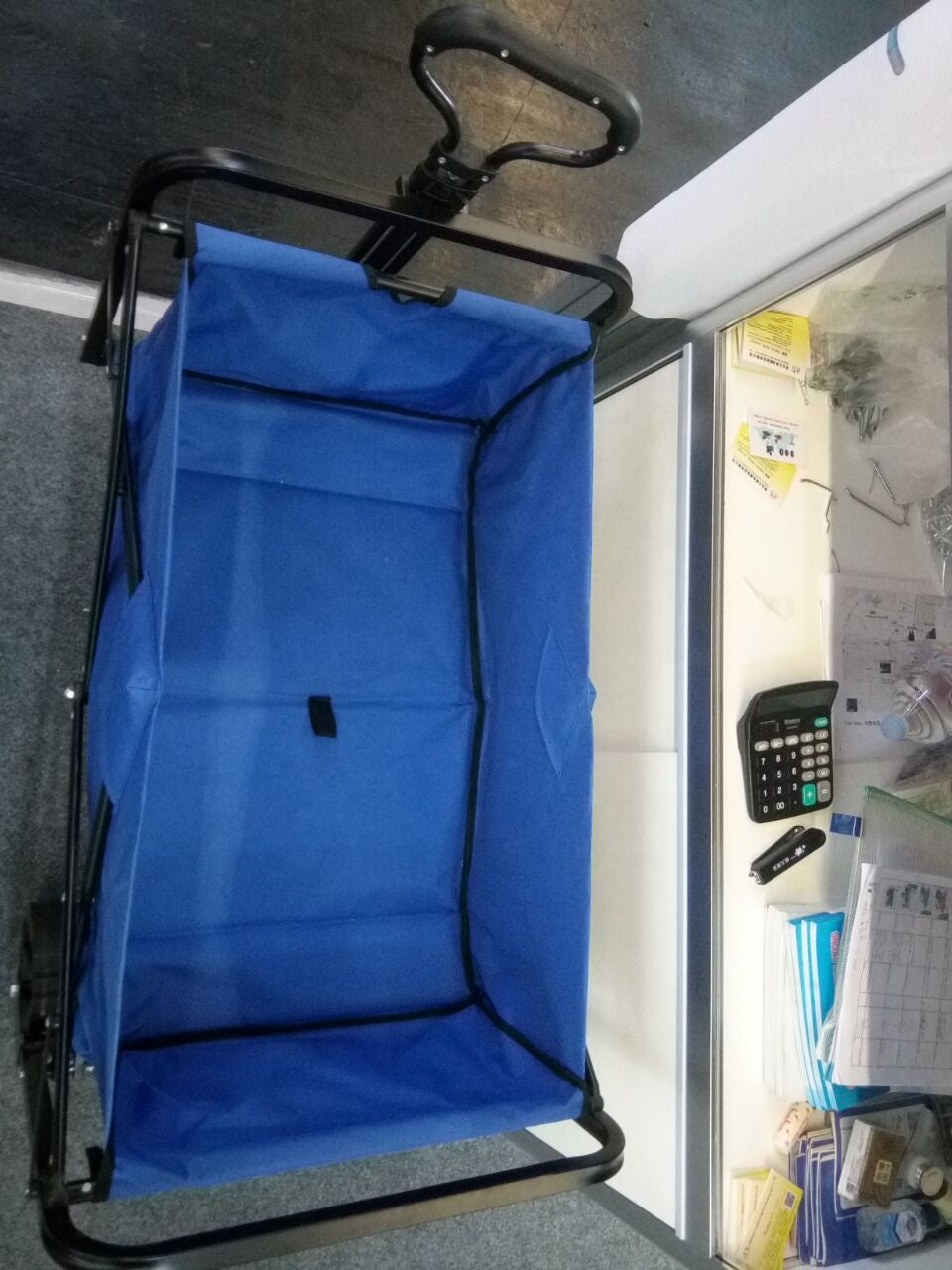 Carro Plegable Multiusos para Exteriores – Carrito de Playa y Camping con Gran Capacidad