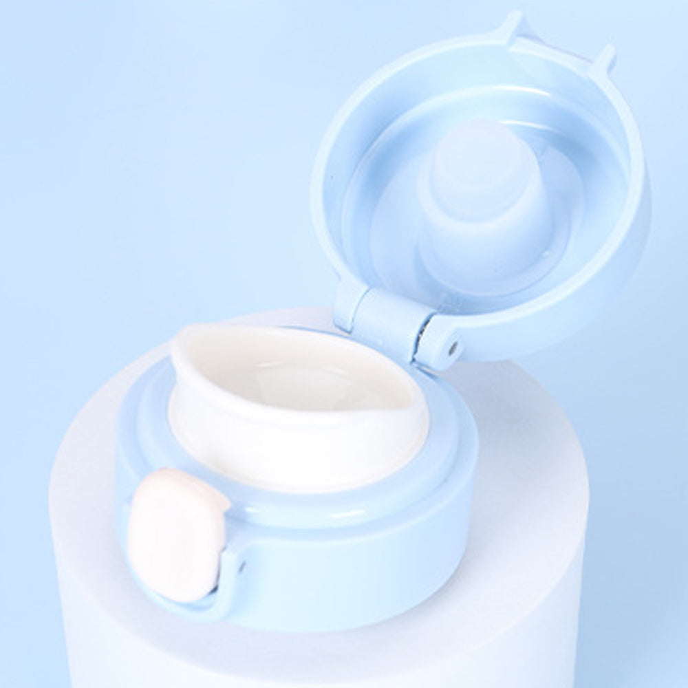 Termo de Acero Inoxidable con Botón Automático – Botella Térmica Hermética de Alta Calidad
