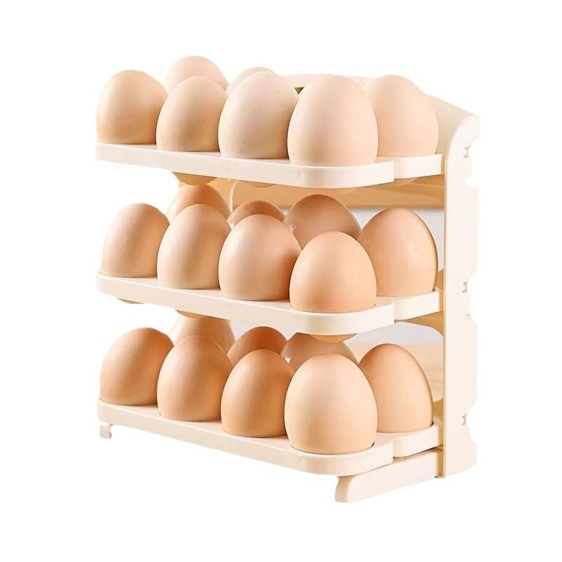 Bandeja Organizadora de Huevos para Refrigerador – Plástico de Alta Calidad