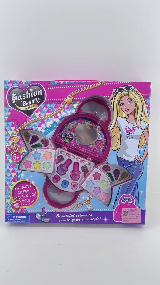 💄✨ Set de Maquillaje Fashion Beauty – Maletín Glam para Niñas 🌈👜