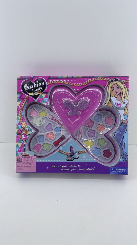 💄🦋 Set de Maquillaje Fashion Beauty – Paleta en Forma de Mariposa para Niñas 🌈✨