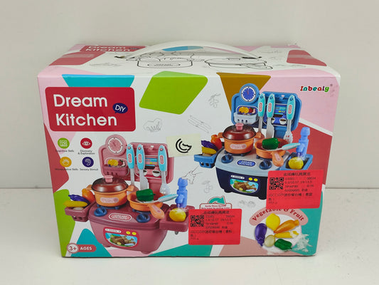 🍳🧸 Mini Cocina Infantil con Accesorios – Juego de Chef para Niños 👩‍🍳✨