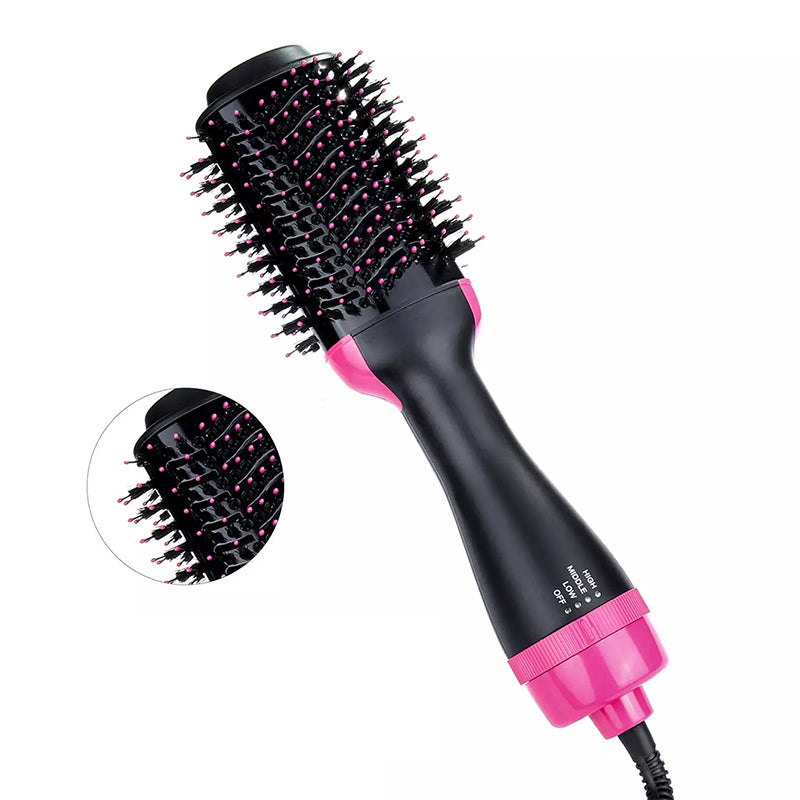 Cepillo Secador de Cabello Multifuncional – Alisador, Voluminizador y Moldeador Profesional