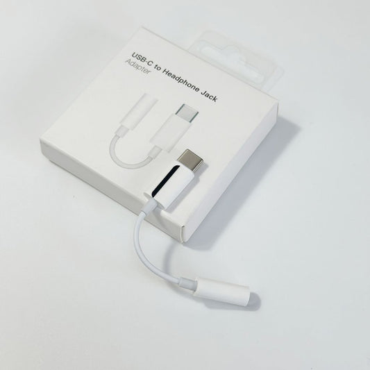 Adaptador Tipo C a Jack 3.5mm – Convertidor AUX para iPhone, Samsung y Huawei