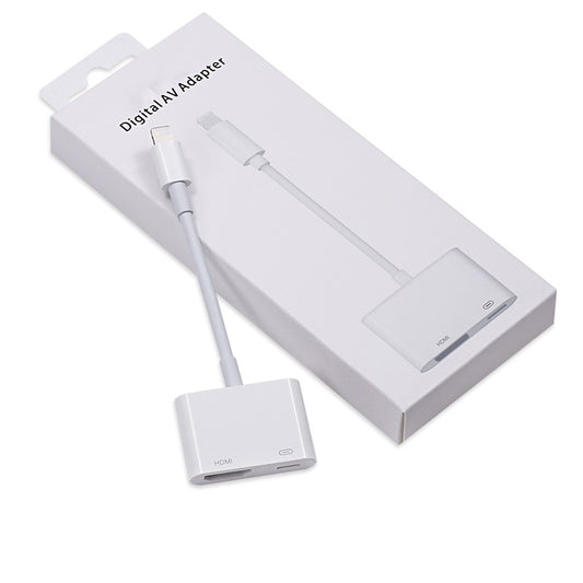 Proyector Portátil con Adaptador AV Digital – Sincronización de Audio y Video con Carga