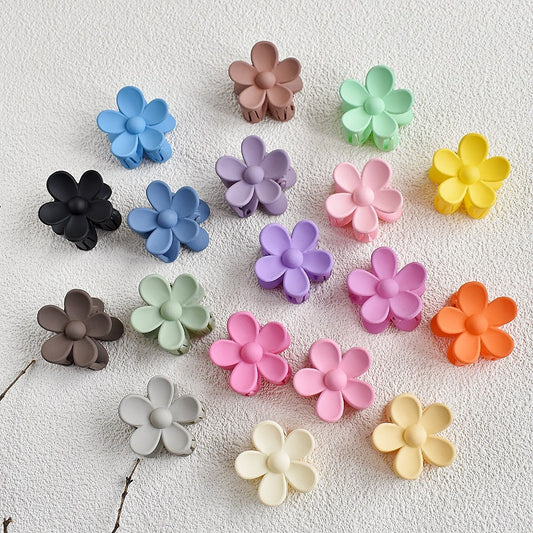 Pinzas de Pelo con Flores de Colores – Accesorios Modernos y Elegantes para Mujer