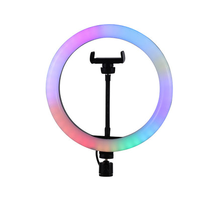 Aro de Luz RGB de 12" con Trípode Profesional – Ideal para Contenido, Maquillaje y Streaming