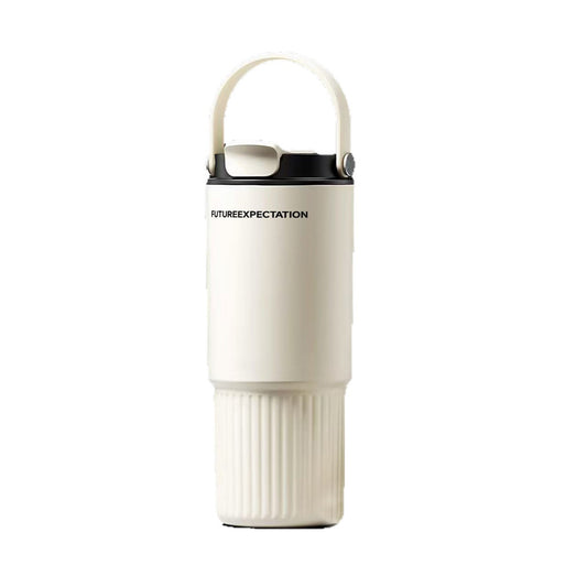 Termo Portátil de Acero Inoxidable – Diseño Moderno y Antiderrame para Bebidas Calientes o Frías