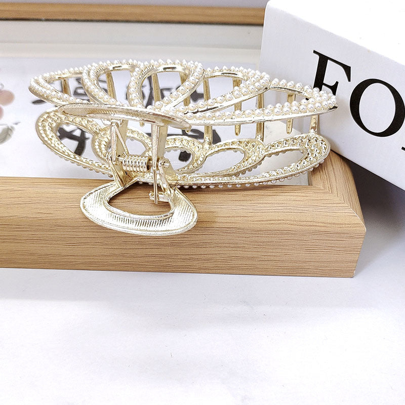 Pinza de Pelo Mariposa Elegante con Brillantes – Estilo Coquette Glam
