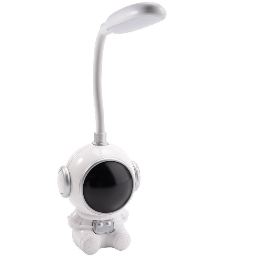 Lámpara de Escritorio LED de Astronauta – Recargable y con Protección Ocular para Estudiantes