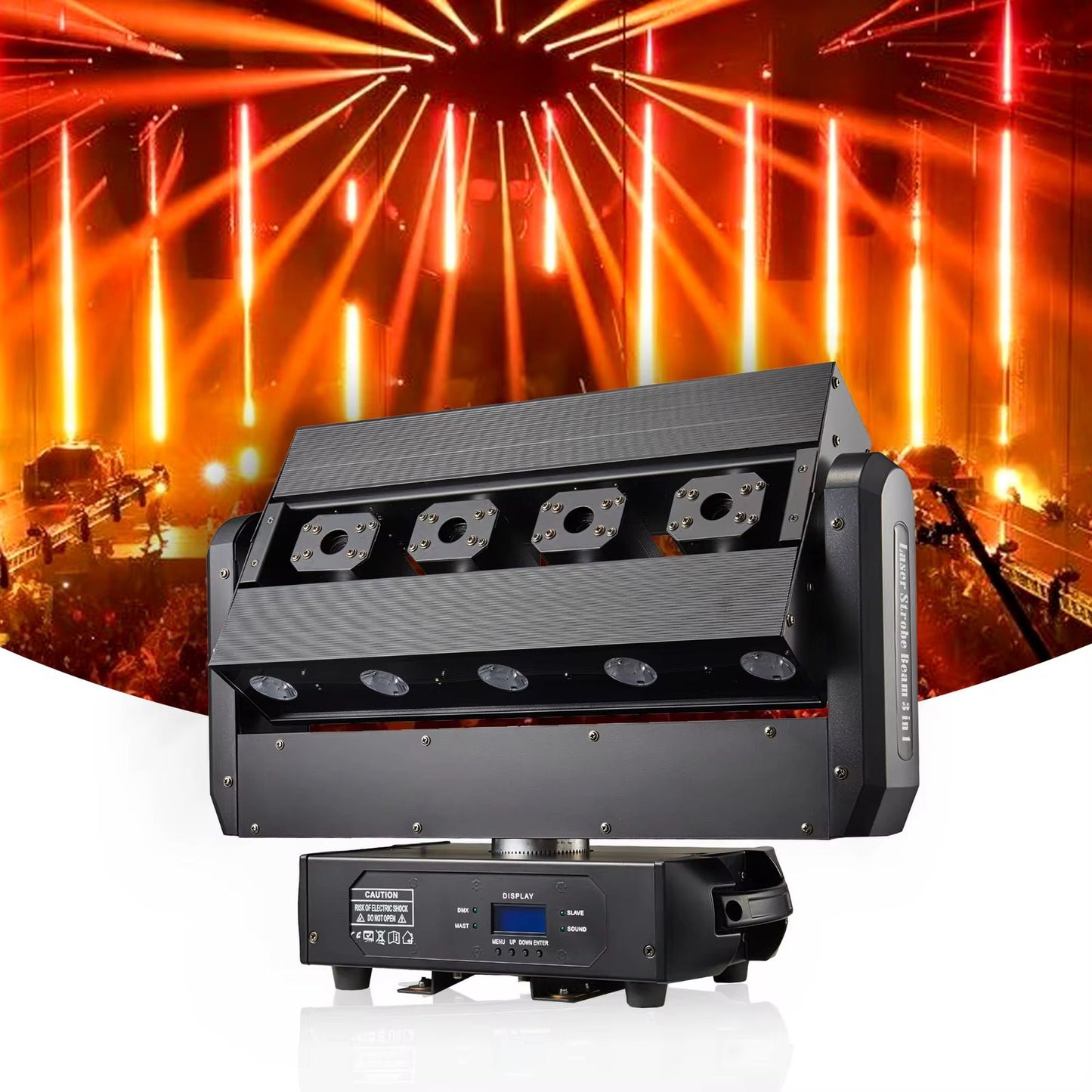 Barra Móvil LED 2 en 1 Profesional 5x60W IDO 112