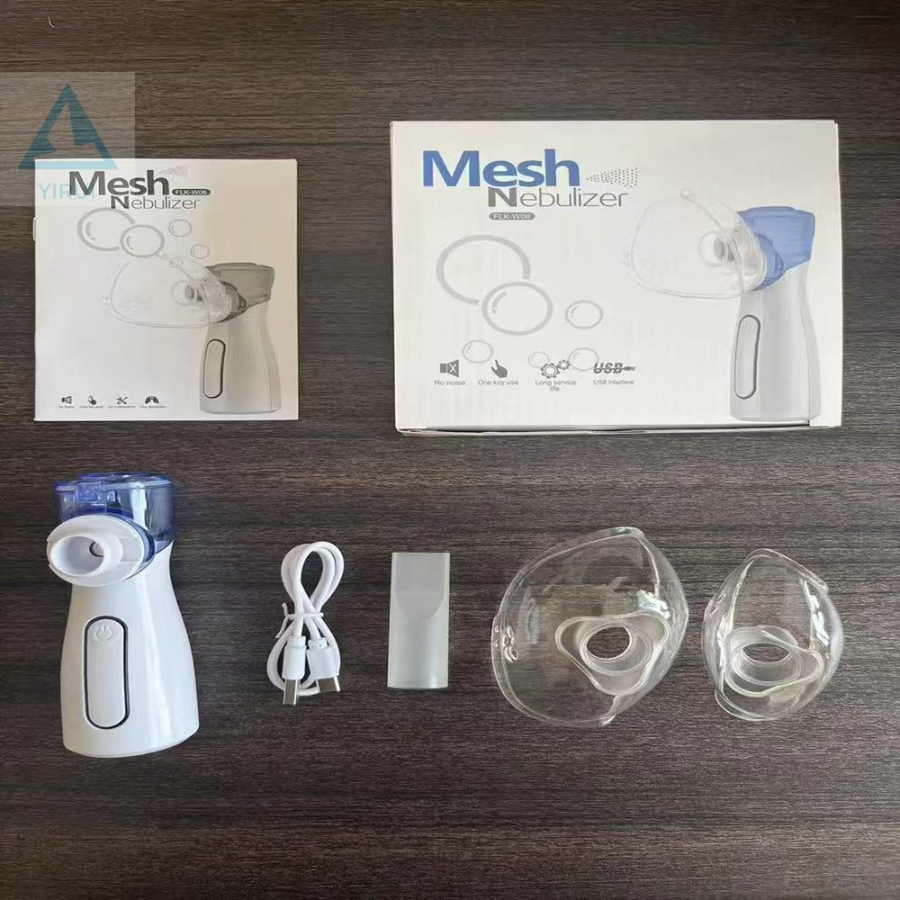 Nebulizador Portátil de Malla – Atomizador de Mano para Niños y Adultos