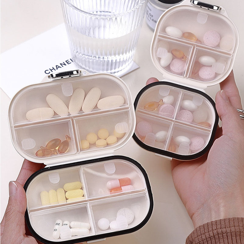 Organizador de Pastillas Semanal 7 Días – Pastillero Portátil para Vitaminas y Suplementos