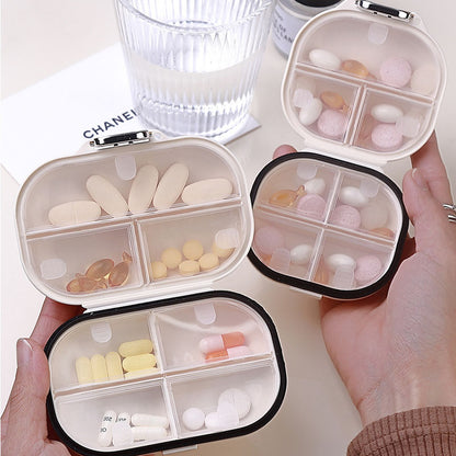 Organizador de Pastillas Semanal 7 Días – Pastillero Portátil para Vitaminas y Suplementos