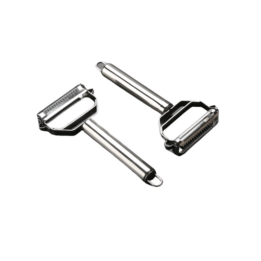 Pelador Profesional de Frutas y Verduras  – Acero Inoxidable con Cuchilla