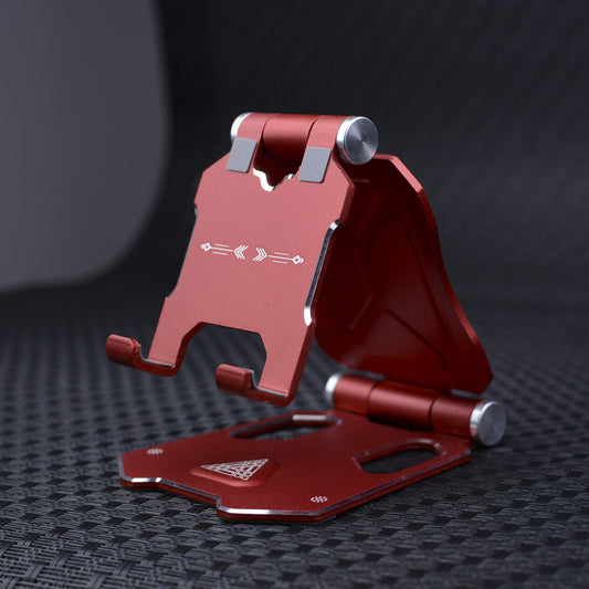 Mini Soporte de Mesa Plegable de Aleación de Aluminio – Diseño Flexible y Portátil