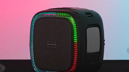 Parlante Portátil Retro Moderno – Sonido Potente, Bluetooth y Diseño Exclusivo