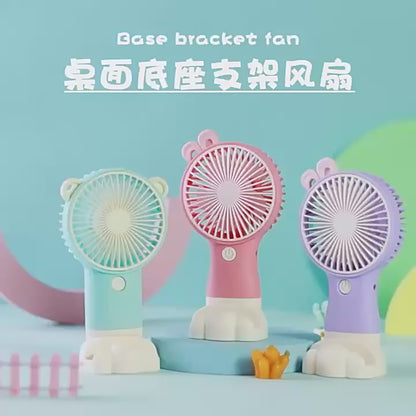 Mini Ventilador de Mano USB Recargable – Portátil de Bolsillo