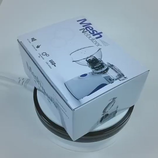 Nebulizador Portátil de Malla – Atomizador de Mano para Niños y Adultos