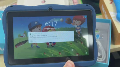 Tablet Inteligente para Niños – Con Protección Visual y Aplicaciones Educativas
