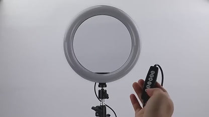 Aro de Luz RGB de 12" con Trípode Profesional – Ideal para Contenido, Maquillaje y Streaming