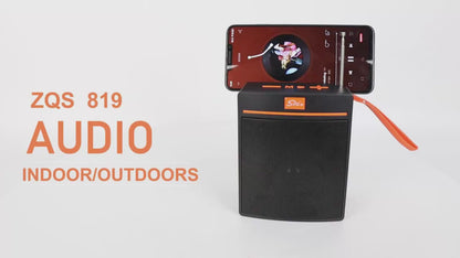 Altavoz Bluetooth Solar SING-E ZQS-819 con Radio FM – Portátil y Multifuncional