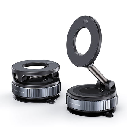 Soporte Metálico Universal 360° con Ventosa de Vacío